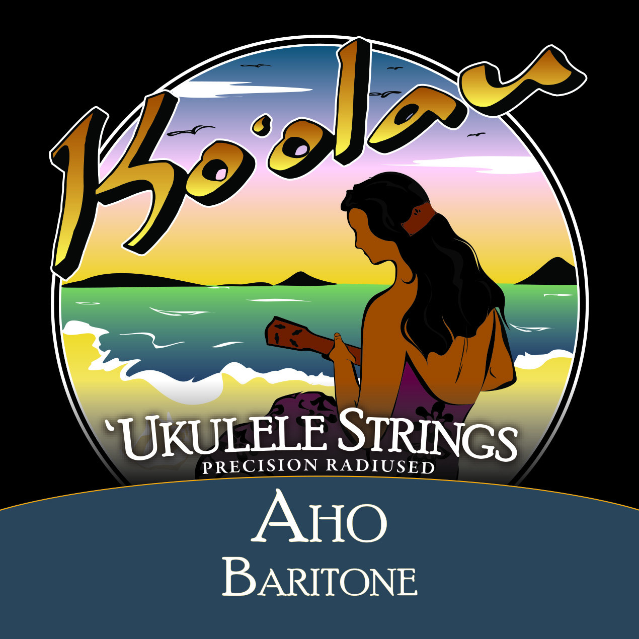 The Ukulele Site  Ko'olau Aho Fluorocarbon Strings - Baritone