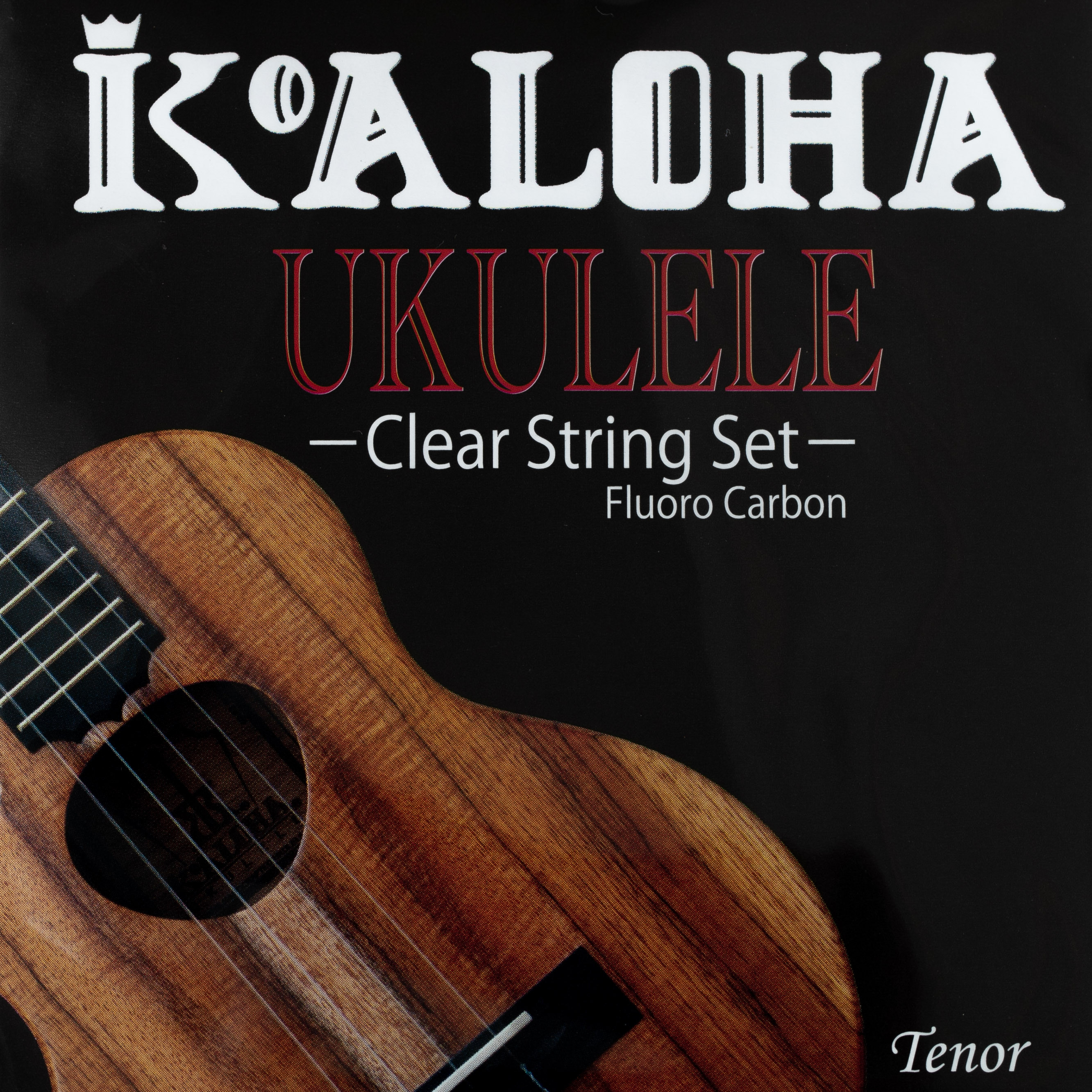 The Ukulele Site  KoAloha Clear Fluorocarbon Tenor Ukulele Low G