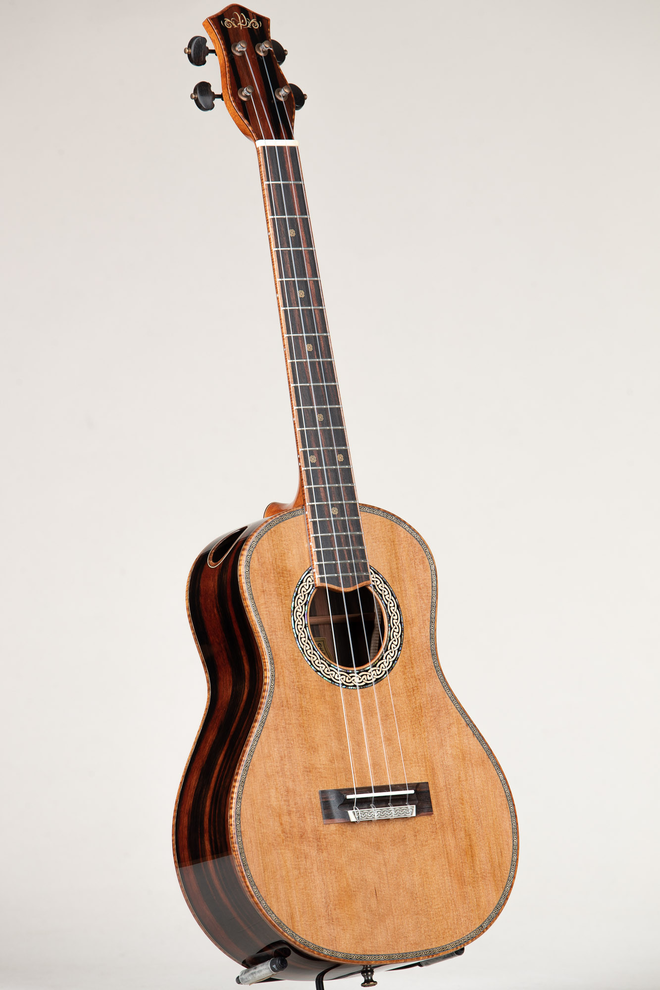 Petros Mastergrade Koa Custom Baritone Ukulele 146