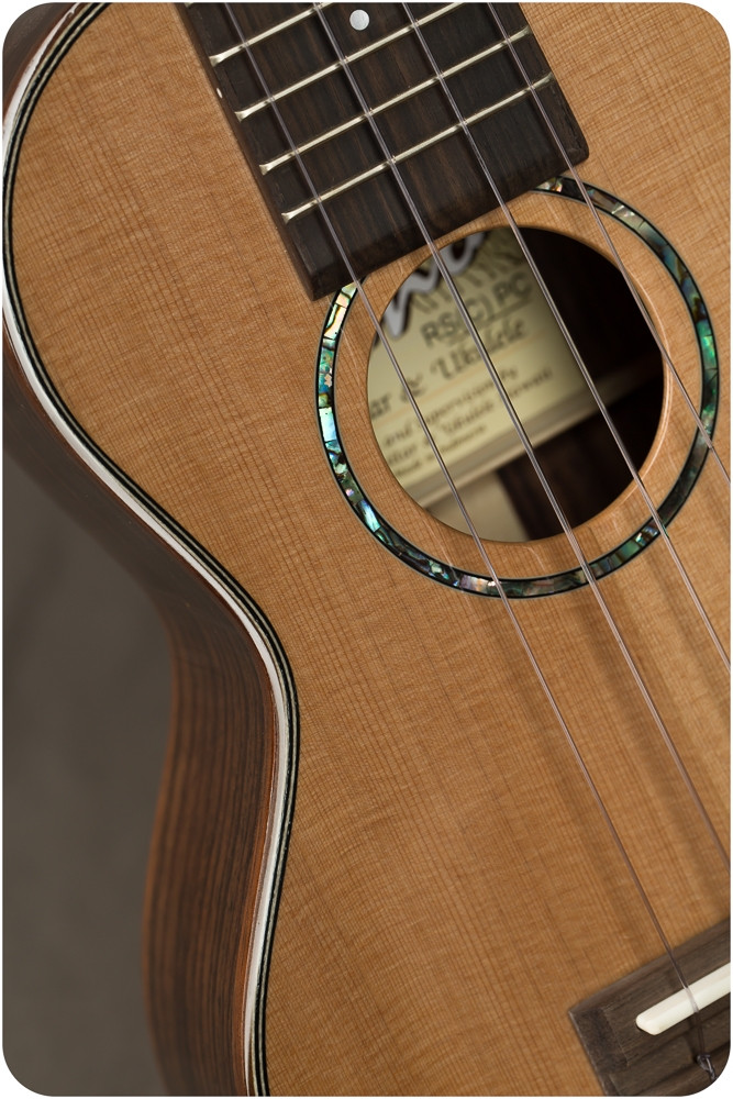 The Ukulele Site | Pono PC Cedar/Rosewood Soprano RS-C-PC