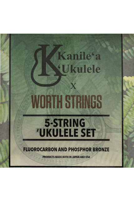 Kanile’a X Worth | 5-String ‘Ukulele Set