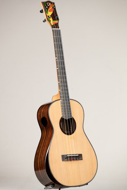 'Oli Cedar Rosewood Baritone (L2-BCR Macaw Flower 508)