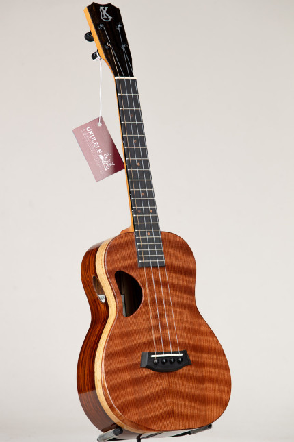 Kanile'a Curly Redwood Top Cocobolo Tenor (Custom-T D #27789)