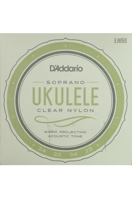 D'Addario EJ65S Pro-Arte Clear Nylon Soprano String Set