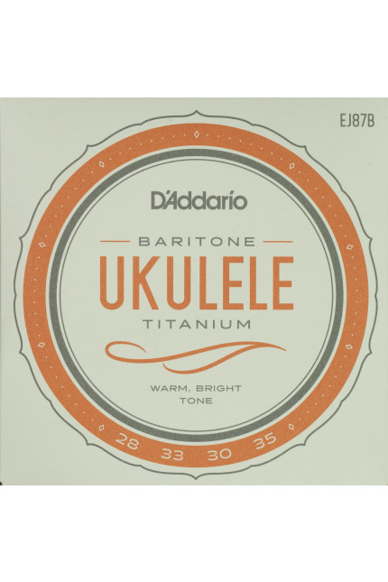 D'Addario EJ87B Titanium Baritone String Set