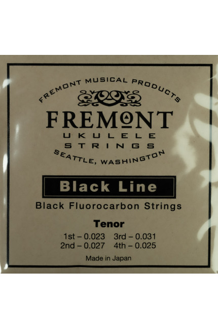 Fremont Ukulele Strings - Blackline-Tenor (High or Low G)