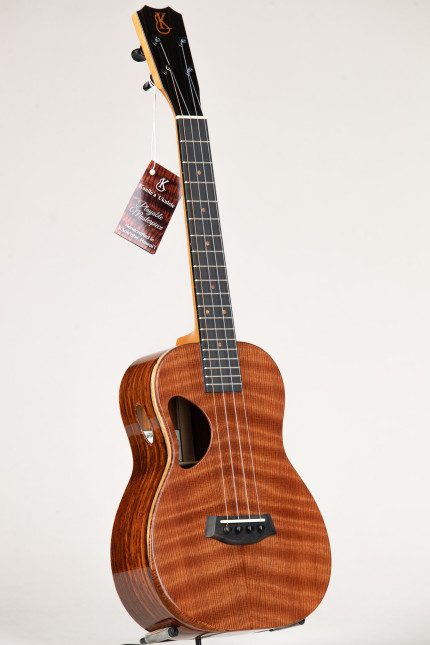 Kanile'a Curly Redwood Top Cocobolo Tenor (Custom-T D #27470)
