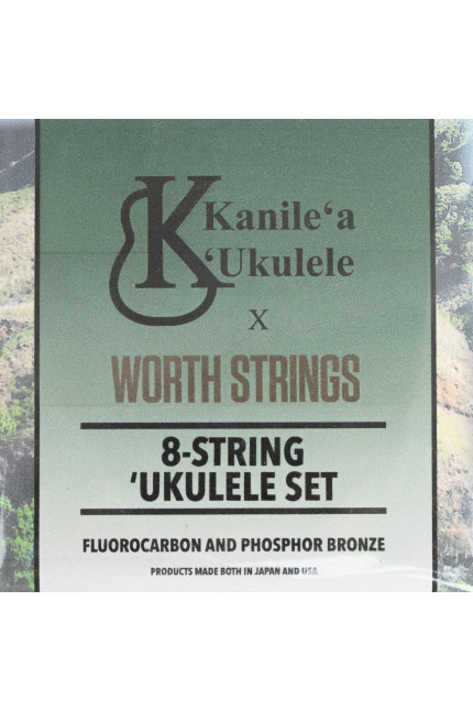 Kanile’a X Worth | 8-String ‘Ukulele Set