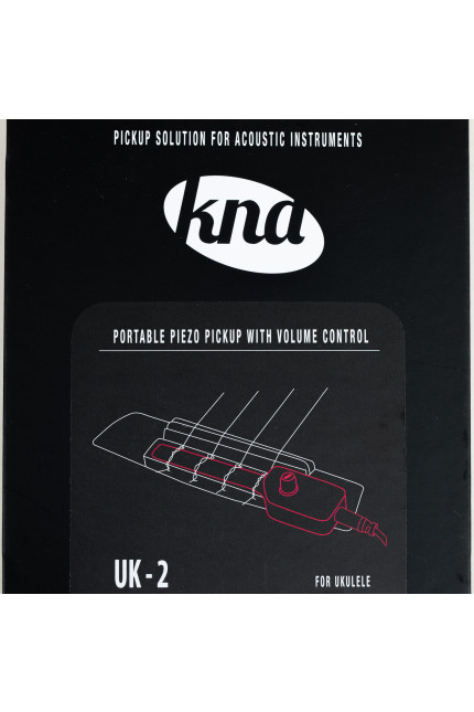 KNA Ukulele Pickup (UK-2 - Self Install - No Holes)
