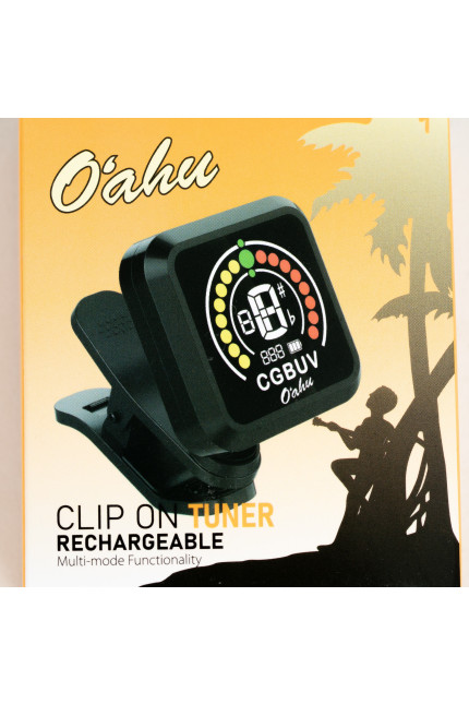 Oahu Rechargeable Clip-On Tuner