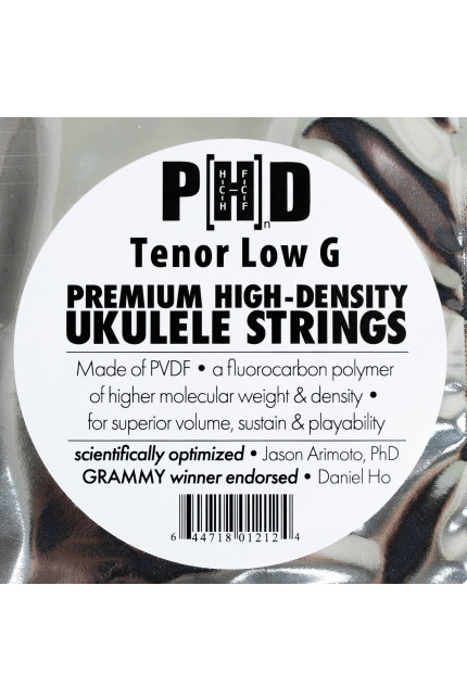 PhD Tenor Low G Premium High Density Ukulele Strings
