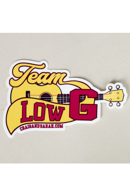 Team Low G Sticker by Craig & Sarah