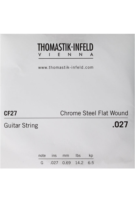 Thomastik-Infeld CF-27 Flat Wound 3rd  C Ukulele String 